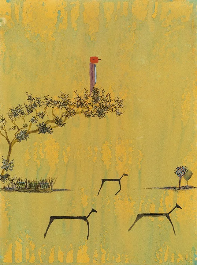 Bird rules the herd — John Lurie Art